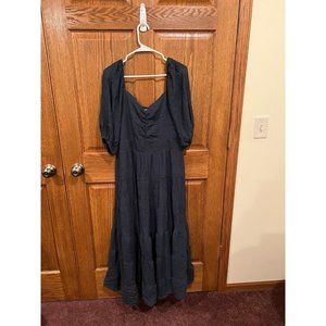 ARULA Black Maxi Dress